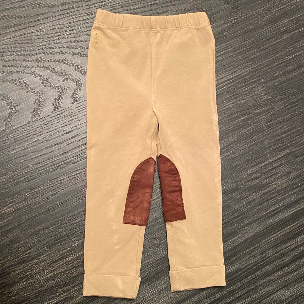 Girls polo riding leggings